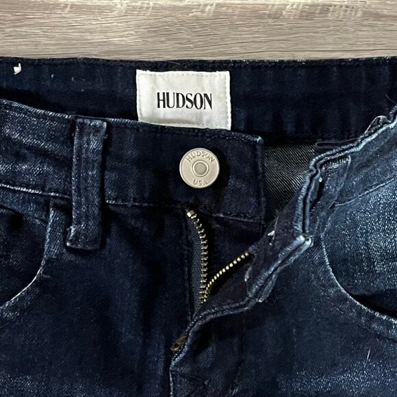 Hudson Girls Denim Blue Shorts Size 7 - Picture 4 of 8